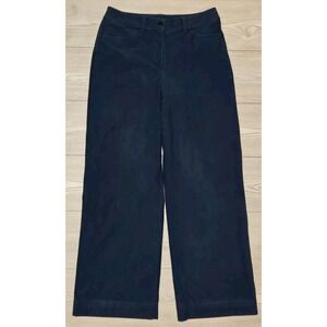 Lululemon City Sleek Pants Womens 30 x 30 Utility Navy Blue High Rise Wide Leg